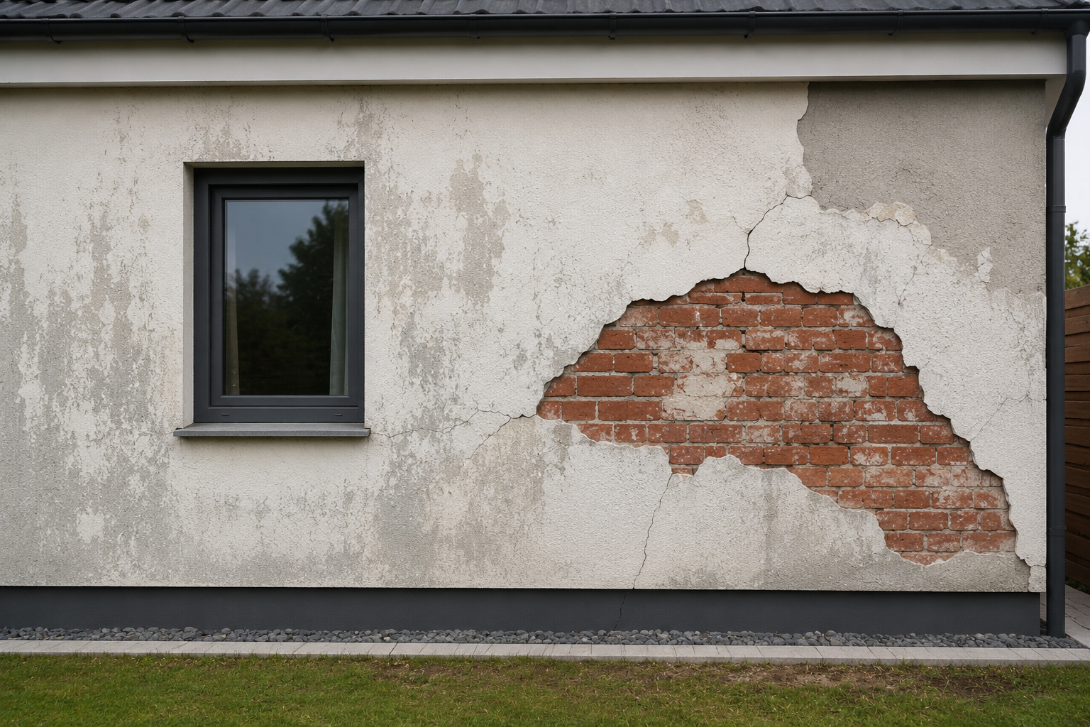 Before: Rendering & Plastering